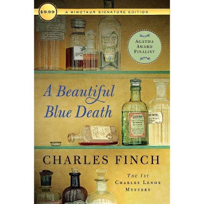 A Beautiful Blue Death - (Charles Lenox Mysteries) by  Charles Finch (Paperback)