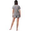 Fruit of the Loom Women's Breathable Pajama Short Sleeve T-shirt and Short Set, Sizes S-4X - 3 of 4