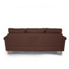 SECTIONAL SOFA in Black Polyester - 2 of 4
