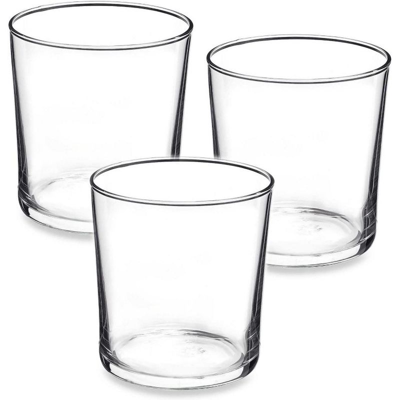 Bormioli Rocco Bodega Glassware, 12-Piece Medium 12 oz Drinking Glasses For Water, Beverages & Cocktails, Tempered Glass Tumblers, Clear, 3 of 6