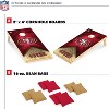 NFL San Francisco 49ers 2'x4' Wood Cornhole Set - 2 of 4