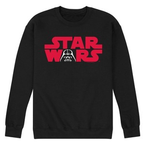 Men's - Star Wars - Darth Vader Logo Graphic Fleece Sweatshirt - 1 of 4
