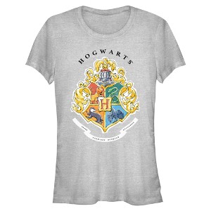 Juniors Harry Potter Hogwarts Crest T Shirt - 1 of 2