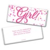 It's a Girl Baby Shower Candy Party Favors Wrapped Hershey's Chocolate Bars by Just Candy (12, 24 or 36 Pack) - 2 of 3