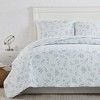 Southshore Fine Living Oversized Lightweight Sweet Florals Quilt Set - 4 of 4