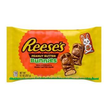 Reese's Milk Chocolate Peanut Butter Crème Bunnies Easter Candy - 9.1oz