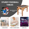 Kumasinova 48" Competition-Size Foosball Table for Home,Soccer Game Table for Kids & Adults,Ergonomic Handles,Includes 2 Balls and 2 Cup Holders - 4 of 4