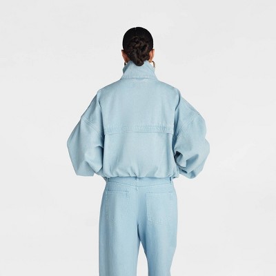 KBB by KAHLANA Women’s ‘The Denim Bomber Jacket’