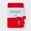 Toddler Girls' Christmas Bow Fashion Tights - Cat & Jack™ Red - 2 of 3