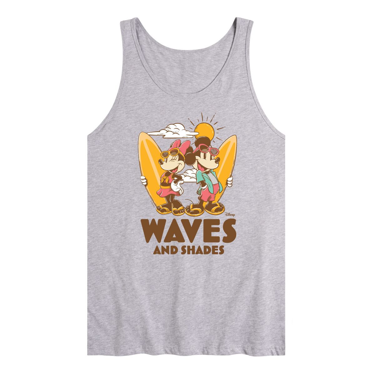 Men's - Disney - Waves And Shades Graphic Tank Top