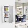 Aghana Digitals Lockable Steel Medicine Cabinet with 3-Tier Shelves, Wall-Mounted Emergency Storage - 2 of 4