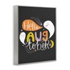 Stupell Industries Hello Augtober with Ghosts Framed Giclee Art - 2 of 4