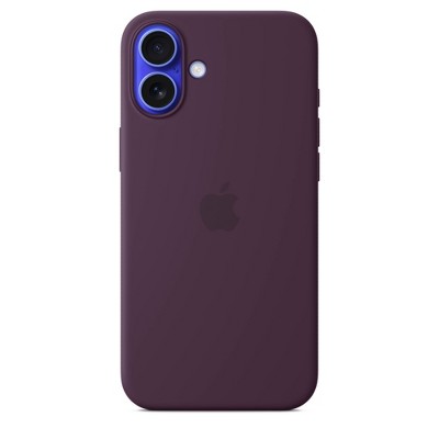 Apple iPhone 16 Plus Silicone Case with MagSafe - Plum