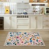 Maxax Nature Voja Non-Slip Machine Washable Colorful Modern Area Rug For Living Room, Hallway Runner, Entryway Rug - 3 of 3