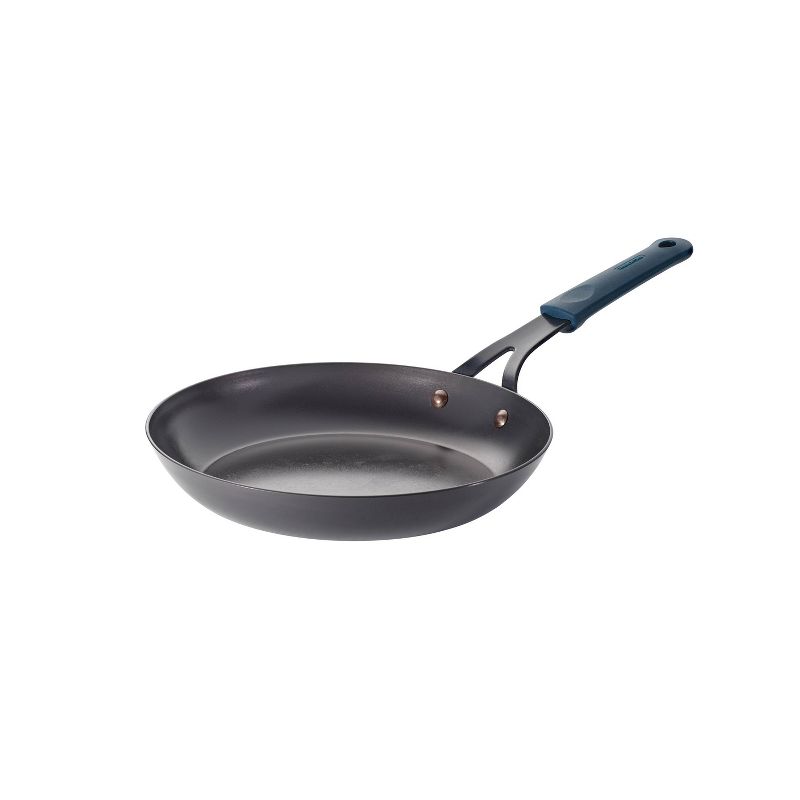 Tramontina Carbon Steel Fry Pan with Silicone Grip - Black, 1 of 7