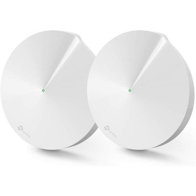 TP-Link Deco M9 Plus Whole Home Tri-Band Mesh Wi-Fi Router System up to 2,200 Mbps Speeds (2-Pack) White
