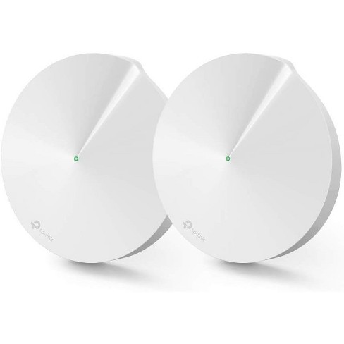 Tp-link Deco M9 Plus Whole Home Tri-band Mesh Wi-fi Router System Up To  2,200 Mbps Speeds (2-pack) White : Target