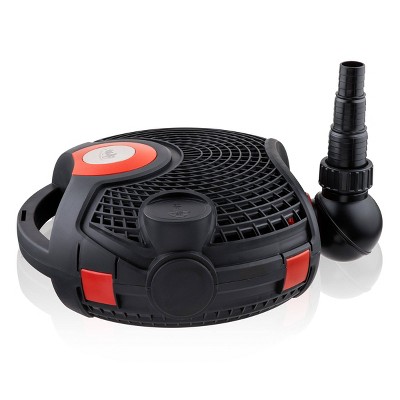 Alpine Black and Red Electric Pond Pump with 33-ft Cord