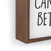 EnvyArt Cat Better Life Framed Mini Art Print 4" (H) x 3" (W) x 1" (D) - Society6 - 3 of 3
