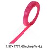 Unique Bargains Ribbons for Crafts Satin Smooth Edges Polyester 866.14"x0.39" 1 Pcs - 3 of 4