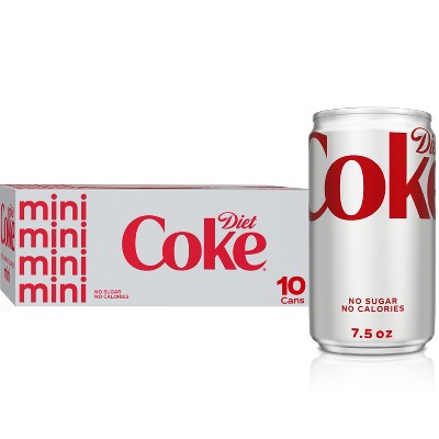 Diet Coke - 10pk/7.5 fl oz Mini-Cans_5