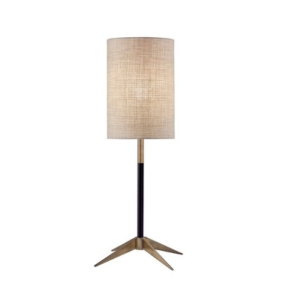 26.75" Davis Table Lamp Matte Black  - Adesso