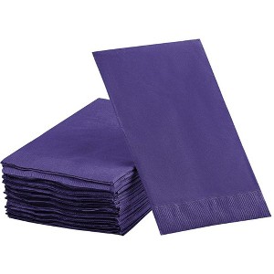 SparkSettings Dinner Napkins, 8” x 4.5” 2 Ply Paper Napkins, Pack of 40 - 1 of 4
