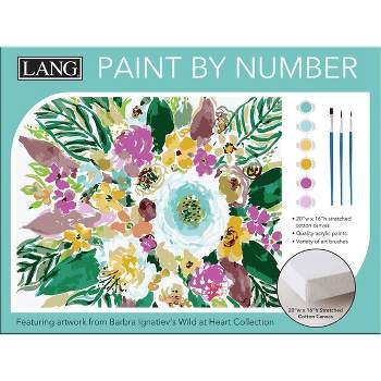 LANG 28pc Wild at Heart Paint By Number Kit