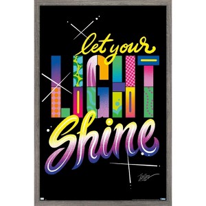Trends International Jason Naylor - Let Your Light Shine Framed Wall Poster Prints - 1 of 4