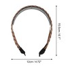 Unique Bargains Women's Retro Braided Headband 6.1"x4.72" 1 Pc - 4 of 4