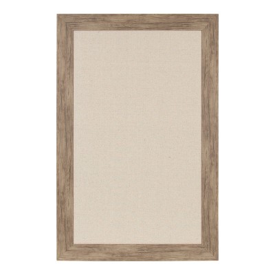 27" x 43" Beatrice Pinboard White - DesignOvation