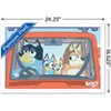 Trends International Bluey - Car Ride Framed Wall Poster Prints - 3 of 4
