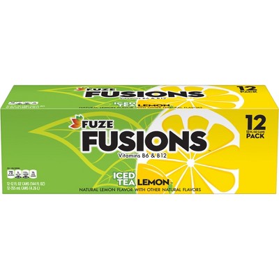 Fuze Lemon Iced Tea - 12pk/12 fl oz Cans