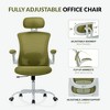 Mesh Office Desk Chair, High Back Executive Desk Chair with Lumbar Support - 4 of 4