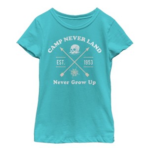 Girl's Peter Pan Camp Neverland Est. 1953 T-Shirt - 1 of 3