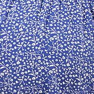 blue white floral print