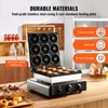 VEVOR Electric Donut Maker, 2000W Commercial Doughnut Machine with Non-stick Surface, 9 Holes Double-Sided Heating Waffle Machine Makes 9 Doughnuts - 3 of 4