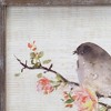 HomeRoots Set of Two Brown Bird Wood Square Framed Art - 3 of 4