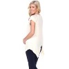 Maternity Myla Embellished Tunic Top - White Mark - 2 of 3