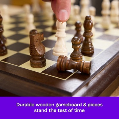 Детские игрушки Game Gallery Chess & Checkers Set, Style May Vary — фото 5