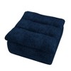 DOMETOUR Lazy Floor Sofa,Modern armless and backless sofa chair,Comfy Accent Bean Bag Couch,suitable for living room bedroom office-Blue - 4 of 4