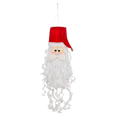 Evergreen Santa 3D Windsock