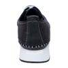 Cools 21 Sarto Perforated Memory Foam Leather Lace Up Sneakers - 3 of 4