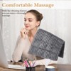 COZONY Weighted Heating Pad with Soothing Vibration, 3 Warmth Levels & 3 Massage Modes, Auto Timer, Portable - 3 of 4