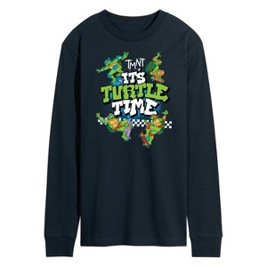 Men's - Teenage Mutant Ninja Turtles - It's Turtle Time Long Sleeve Graphic T-Shirt - 1 of 4