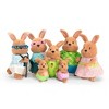 Li'l Woodzeez Miniature Animal Figurine Set - Cottonball Rabbit Family - 2 of 3