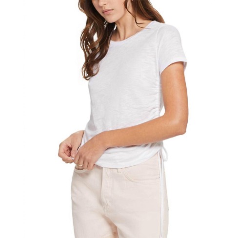 Women's Drawstring Tee Top - GOLDIE - image 1 of 2