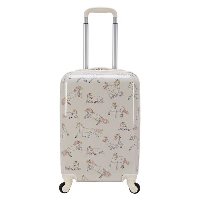 Hard shell cheap unicorn suitcase