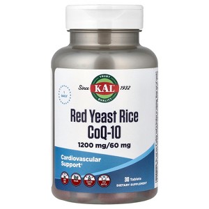 KAL Red Yeast Rice & CoQ-10, 30 Tablets - 1 of 4