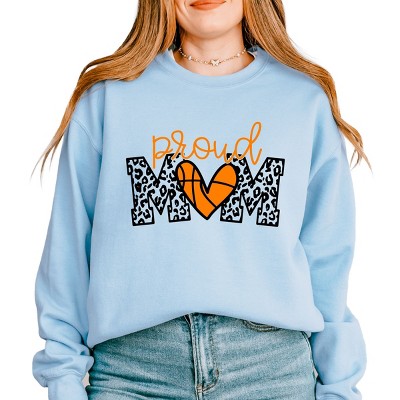 Simply Sage Market Proud Mom Basketball (Colorful) Sweatshirt